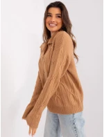 Dámsky sveter s ťavím golierom (2349)