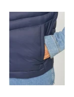 Jack & Jones bez rukávov JJEMULTI BODYWARMER COLLAR NOOS 12258457 NAVY BLAZER/TRUE RED