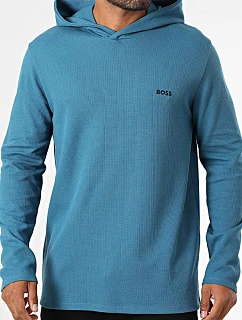 Boss Nočné prádlo Waffle Open Blue (50535885-470)