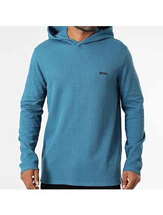 Boss Nočné prádlo Waffle Open Blue (50535885-470)