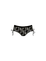 Style Ebru Bottom nohavičky 8319-0 čiernobiela - Anita Classix Style Ebru Bottom nohavičky 8319-0 čiernobiela - Anita Classix