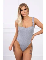 Body bez ramienok šedej Body bez ramienok šedej