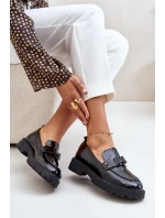 Dámske lakované mokasíny Vinceza 62187 Black Dámske lakované mokasíny Vinceza 62187 Black