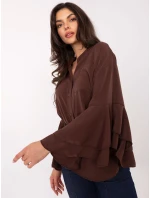 MI košeľa KS 3173.49 hnedá