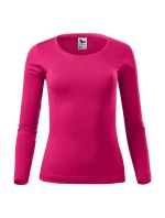Dámske tričko Fit-T LS malinové