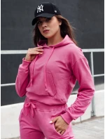 Dámska mikina TRENDHOOD pink FashionStreet BY1305 Dámska mikina TRENDHOOD pink FashionStreet BY1305