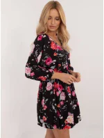 Šaty DHJ SK 19861 4.28 čierno-červené