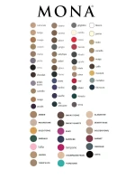 Dámske pančuchové nohavice Mona Push-Up 40 den 5-XL