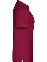 Daiber JN 873 Dámske pracovné polo tričko z bio piqué 02.0873, farba wine Daiber JN 873 Dámske pracovné polo tričko z bio piqué 02.0873, farba wine