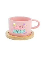 NEJ MAMA - ružový pohár na makrónky 200 ml NEJ MAMA - ružový pohár na makrónky 200 ml