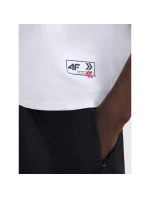 Pánske tričko oversize s potlačou 4F 4FRAW25TTSHM3257-10S