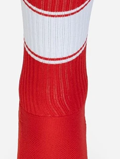 Mr. Socks L 05009 Športové ponožky „Ballersocks Classic“ 88.5009 červená/biela