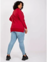 Tunika RV TU 7158.76P tmavo červená