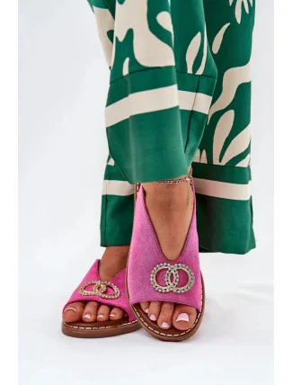 Sandále na remienkoch A8228 pink - Yolera