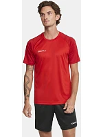 Craft Teamwear Squad Go Contrast Jersey M Pánske kontrastné športové tričko 82.2725 tmavomodré Craft Teamwear Squad Go Contrast Jersey M Pánske kontrastné športové tričko 82.2725 tmavomodré