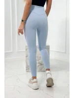 Pruhované legíny modré Pruhované legíny modré