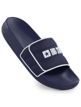 Pánske žabky k bazénu navy blue Big Star RR174A045