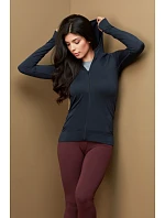 Stedman Seamless Sports Jacket Women Dámska športová bunda s kapucňou 05.8970 black opal