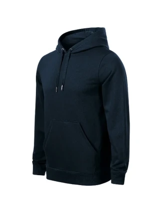 Break pánska mikina s kapucňou námornícka modrá