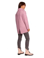 Mikina s rolákom a pulóvrom BK086 - BeWear