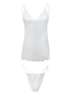 Dámsky set Stacy white - DKaren Dámsky set Stacy white - DKaren