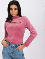 Blúzka DHJ BZ 6561.09P tmavo ružová