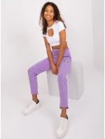 Tepláky RV DR 8835.10 fialových