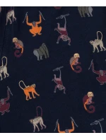 Boxerky 2MH-064 Šedá a modrá - Atlantic