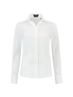 Priliehavá blúzková košeľa pre ženy biela