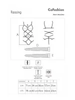 Horúci set Raacing červený - LivCo Corsetti