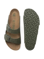 Birkenstock Arizona Vegan Microfaser Regular Dámske a pánske vegánske šľapky Desert Dust Thyme (1024550)