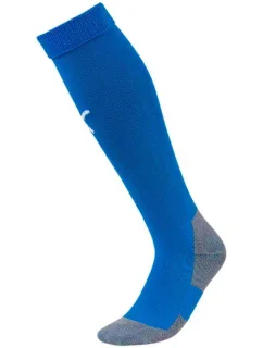 League Core Electric unisex futbalové ponožky 703441 02 Blue - Puma