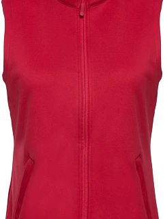 Russell Athletic 041F Dámska dvojvrstvová smart softshellová vesta 10.041F classic red
