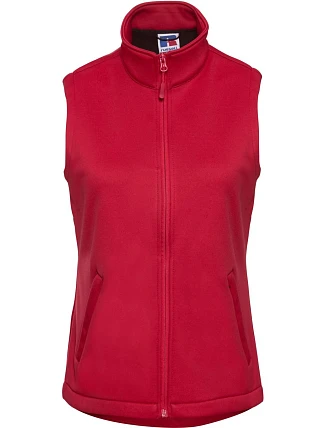 Russell Athletic 041F Dámska dvojvrstvová smart softshellová vesta 10.041F classic red Russell Athletic 041F Dámska dvojvrstvová smart softshellová vesta 10.041F classic red