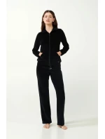 Vamp - Zamatové tepláky na zips 21142 - Vamp Vamp - Zamatové tepláky na zips 21142 - Vamp