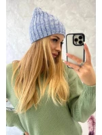 Fleecová čiapka Merry K225 v modrej farbe