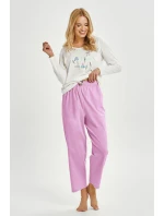 3459 DÁMSKE DLHÉ PYŽAMO MONICA S-XL