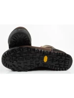 Aku Slope Gore-tex pánska kožená členková treková športová obuv hnedá