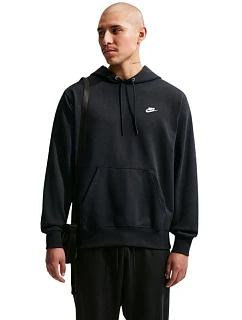 Pánska mikina Nike Club FT PO Hoodie, čierna, FN3866 010 S