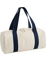 BagBase BG 676 Okrúhla športová taška „Edit Duffle“ 52.0676 prírodná/námornícka modrá BagBase BG 676 Okrúhla športová taška „Edit Duffle“ 52.0676 prírodná/námornícka modrá