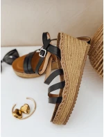 Dámske sandále SUMMERUP black FashionStreet ZY0988 Dámske sandále SUMMERUP black FashionStreet ZY0988