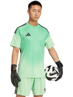Pánske brankárske tričko adidas Tiro 25 Competition Jersey Short Sleeve green JI9716 pánske