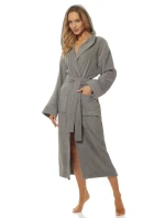 Dlhý dámsky župan L&L 2102 S-2XL Dlhý dámsky župan L&L 2102 S-2XL