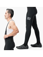 Rockbros 200021 dlhé cyklistické nohavice so šľapkami s vložkou Veľkosť XXXL - čierne