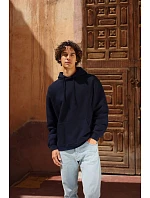 Fruit of the Loom Iconic Premium Hooded Sweat Mikina s kapucňou z hrubej bavlny 16.2284 tmavomodrá Fruit of the Loom Iconic Premium Hooded Sweat Mikina s kapucňou z hrubej bavlny 16.2284 tmavomodrá