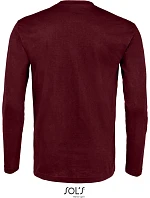 SOL'S Monarch Tričko s dlhým rukávom 25.1420 oxblood