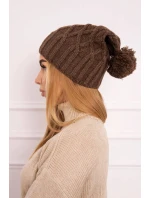 Milano fleecová čiapka K203 mocca