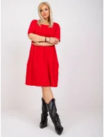 Šaty RV SK 6639.02X červená Šaty RV SK 6639.02X červená