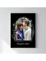Personalizovaný magický fotob obraz v ráme – 50x70 – kvetinový rám Personalizovaný magický fotob obraz v ráme – 50x70 – kvetinový rám