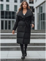 Dámsky prešívaný kabát FAVI black FashionStreet TY3089